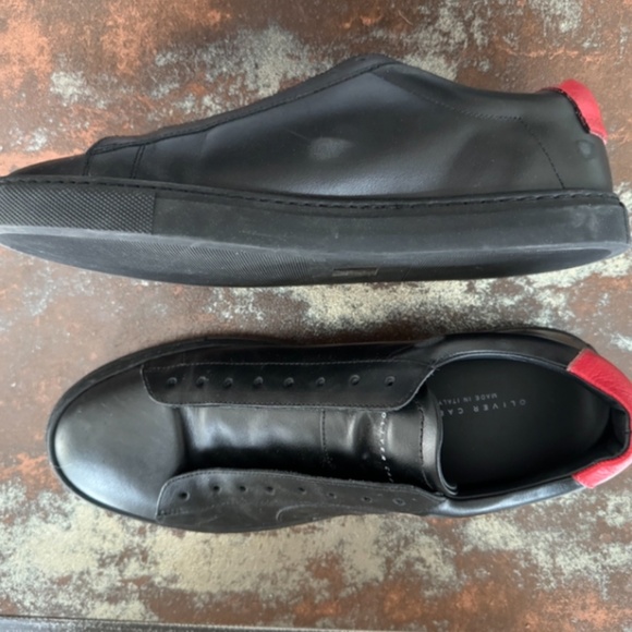 Oliver Cabell - Black on Black with Red - Leather - Picture 3 of 4